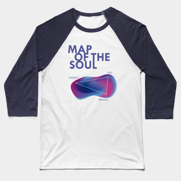 Map of the Soul pt.1 Baseball T-Shirt by goldiecloset